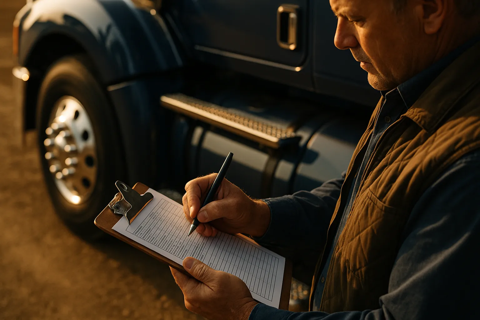 Detail illustration: CSA Scores Explained: What Every Trucker Needs to Know [2026]