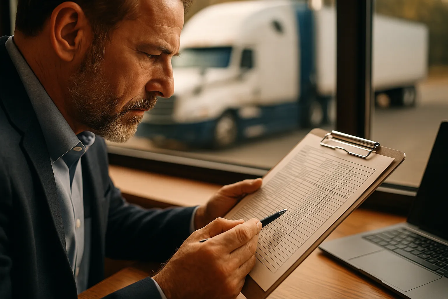 Detail illustration: Starting a Trucking Company — Complete Guide